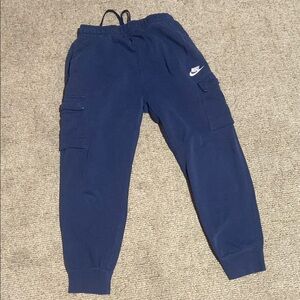 Nike Blue Cargo Joggers